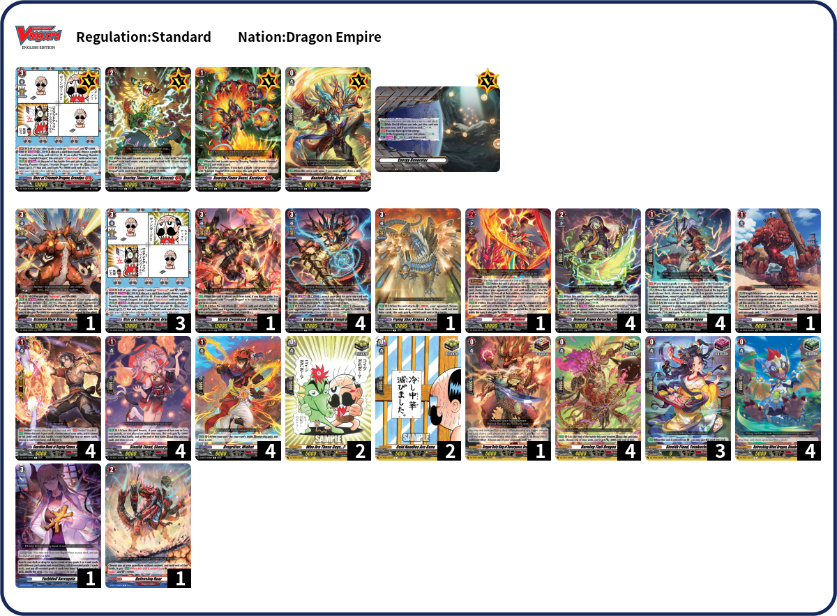 Deck Code [146PG] deck | Deck Log