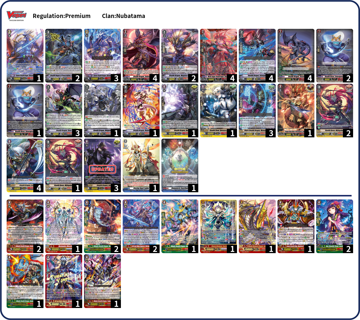 DanielT Deck List