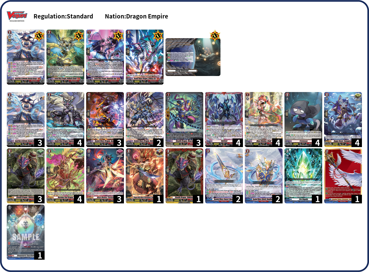 Genamh Deck List