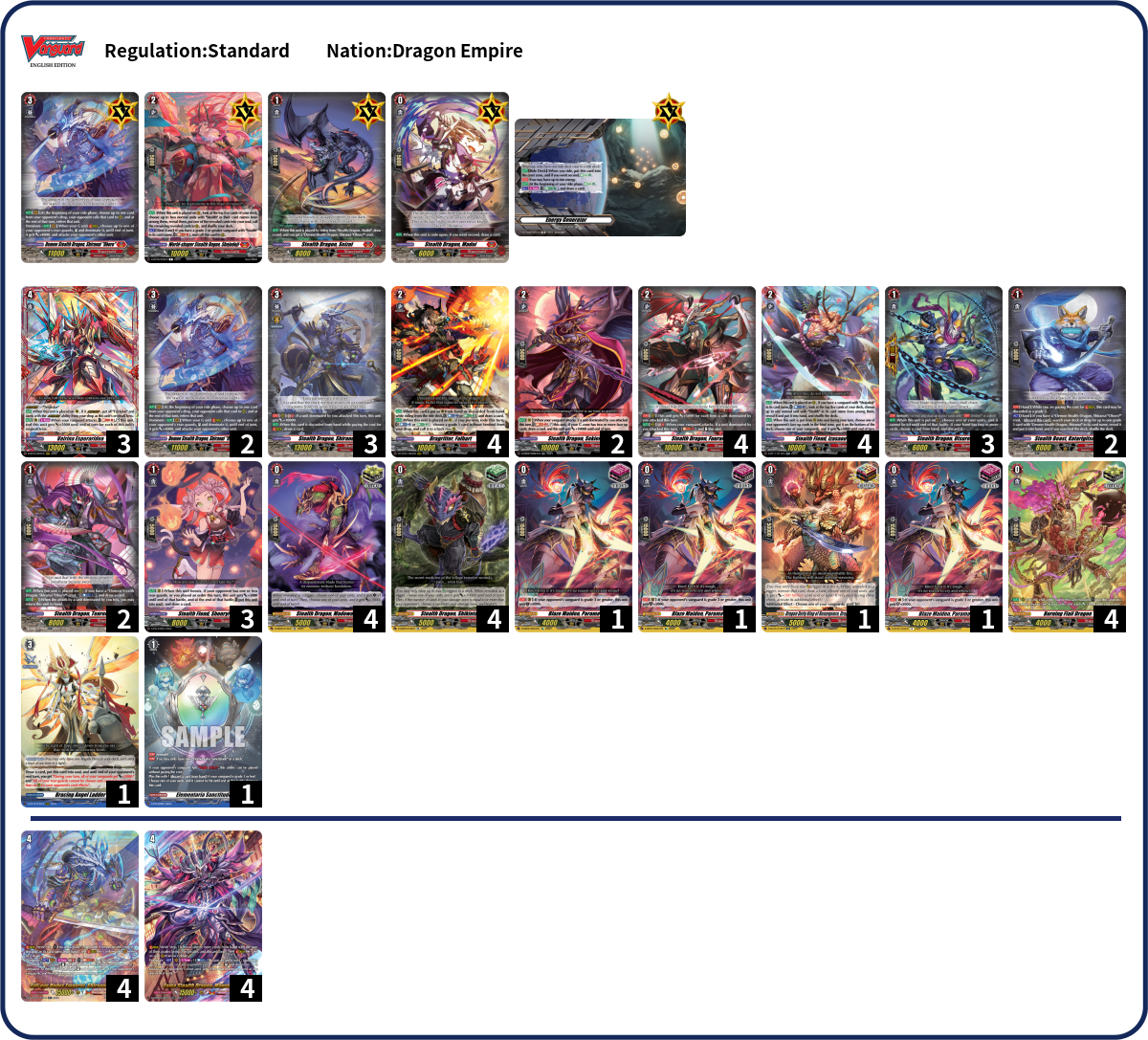 Deck List