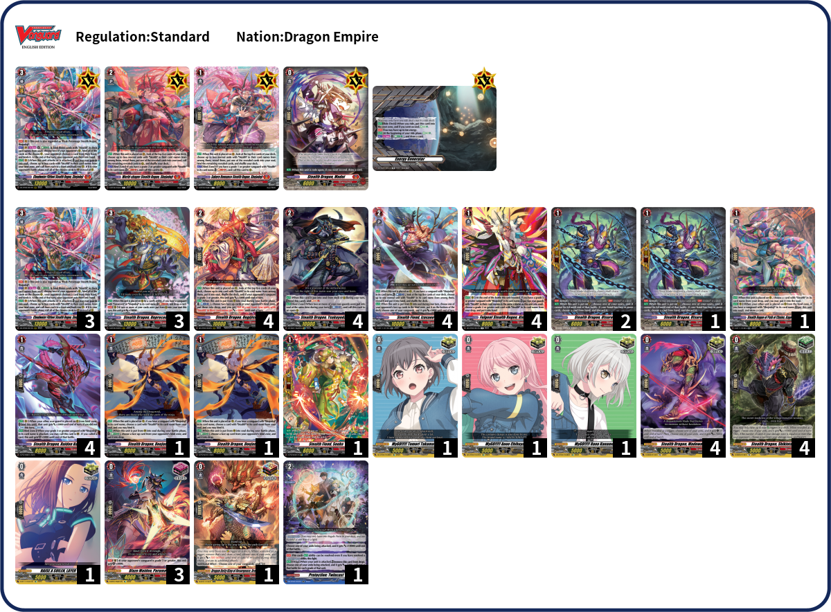 Zegion Deck List