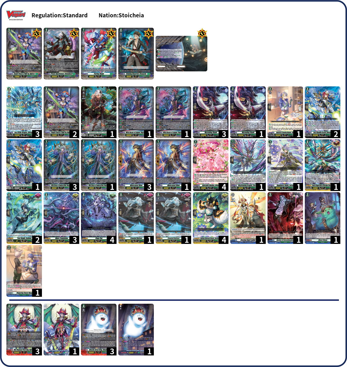 BBExceed Deck List