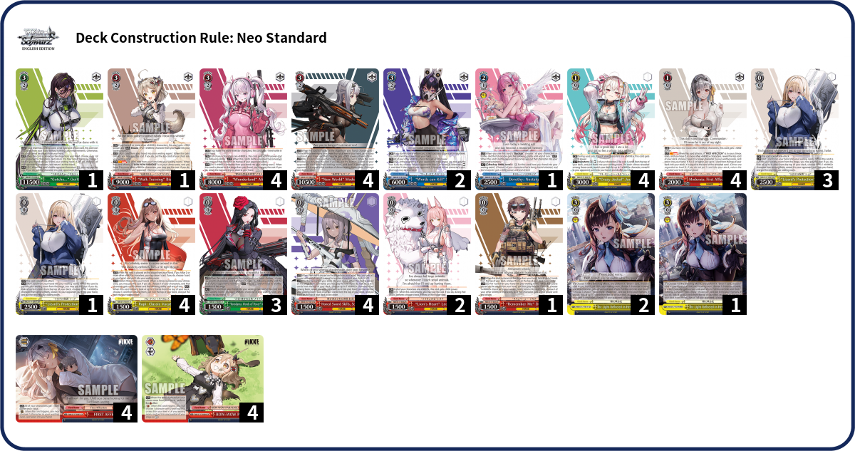 Deck Code [1WFN9] deck | Deck Log