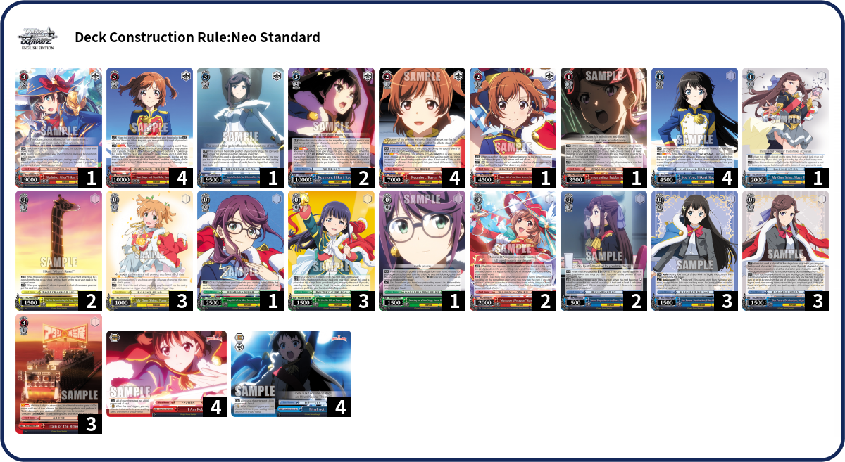 Deck Code [2AVGL] deck | Deck Log