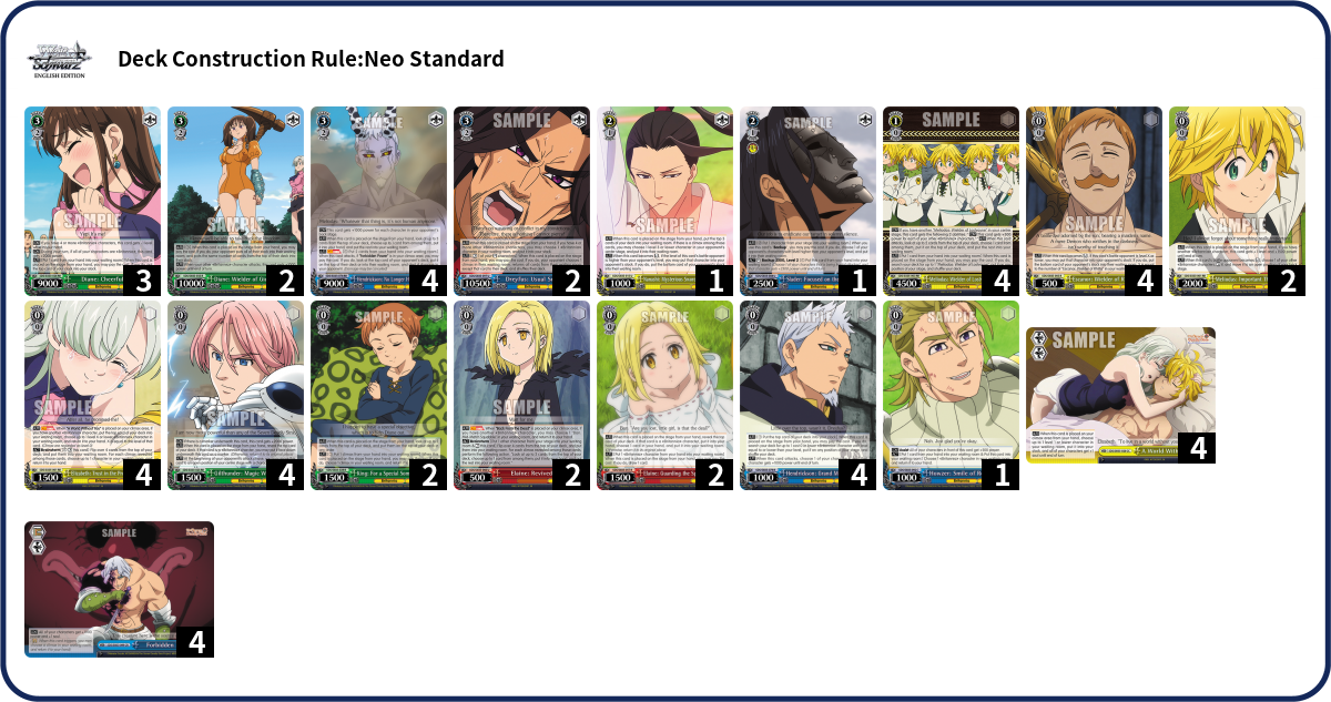 Seizon Senryaku Deck List