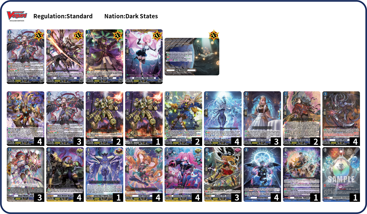 Overlady Alicia Deck List