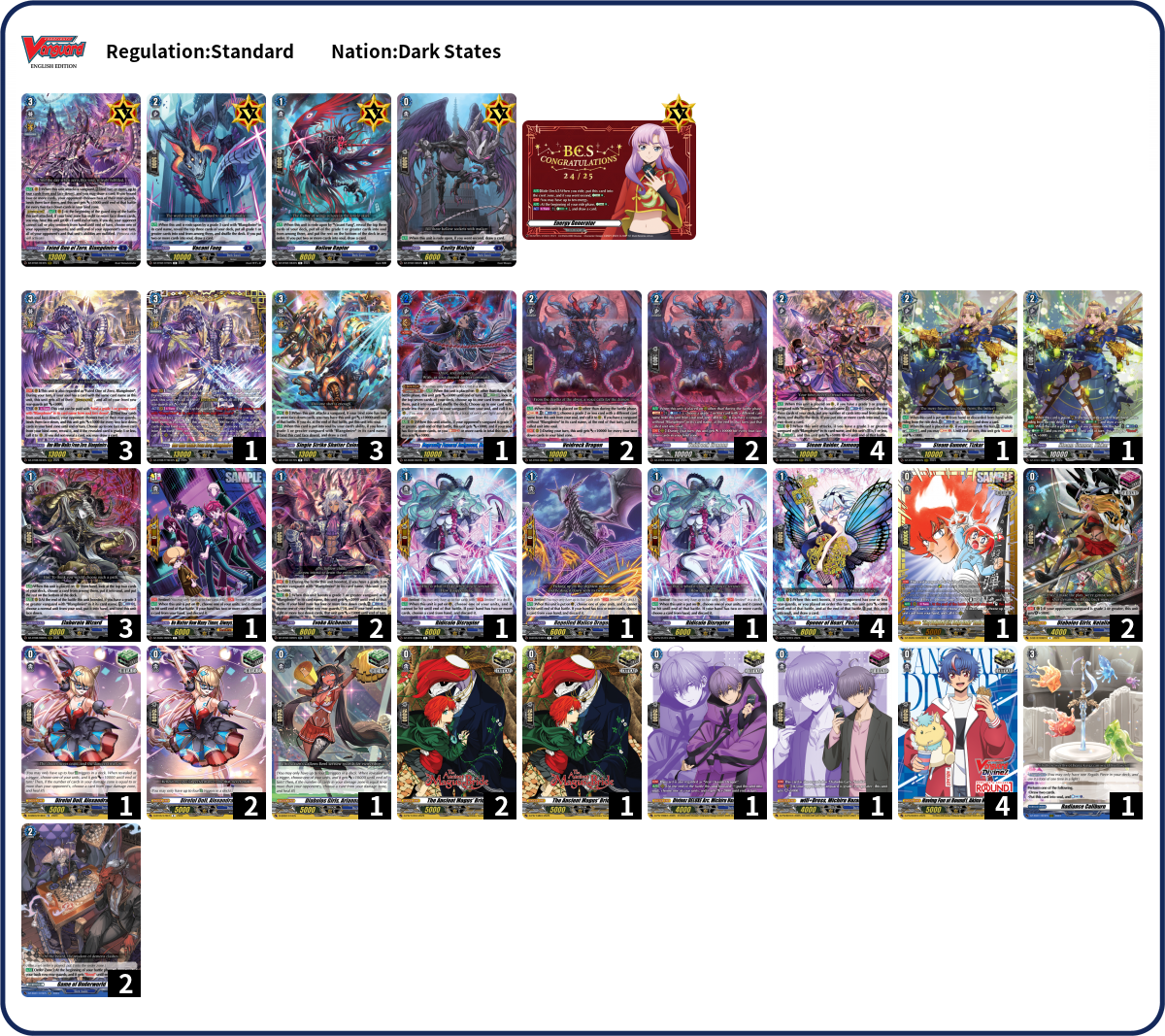 [Empire] Lupe Deck List