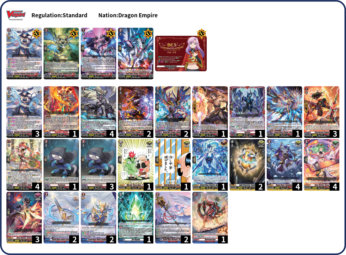 XDECHOGAMING Deck List