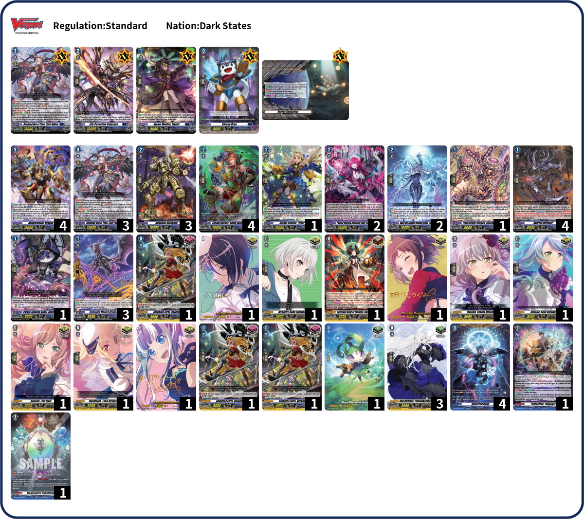 Matty Deck List