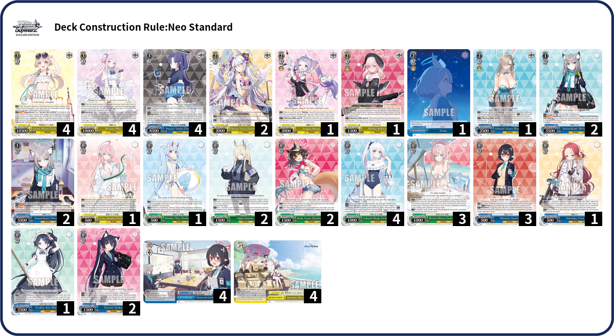 Deck Code [3KKSW] deck | Deck Log
