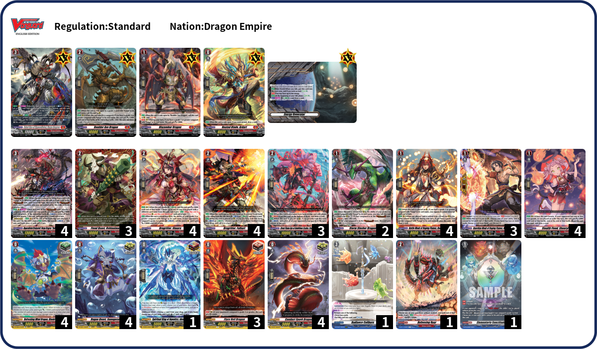 Fubau Deck List