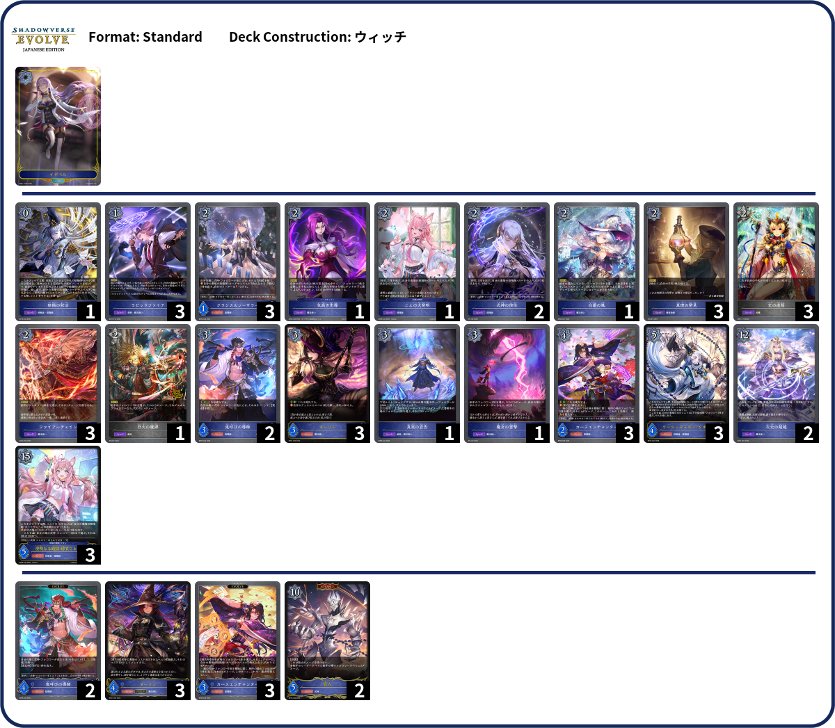 Deck Code [3PJEU] deck | Deck Log
