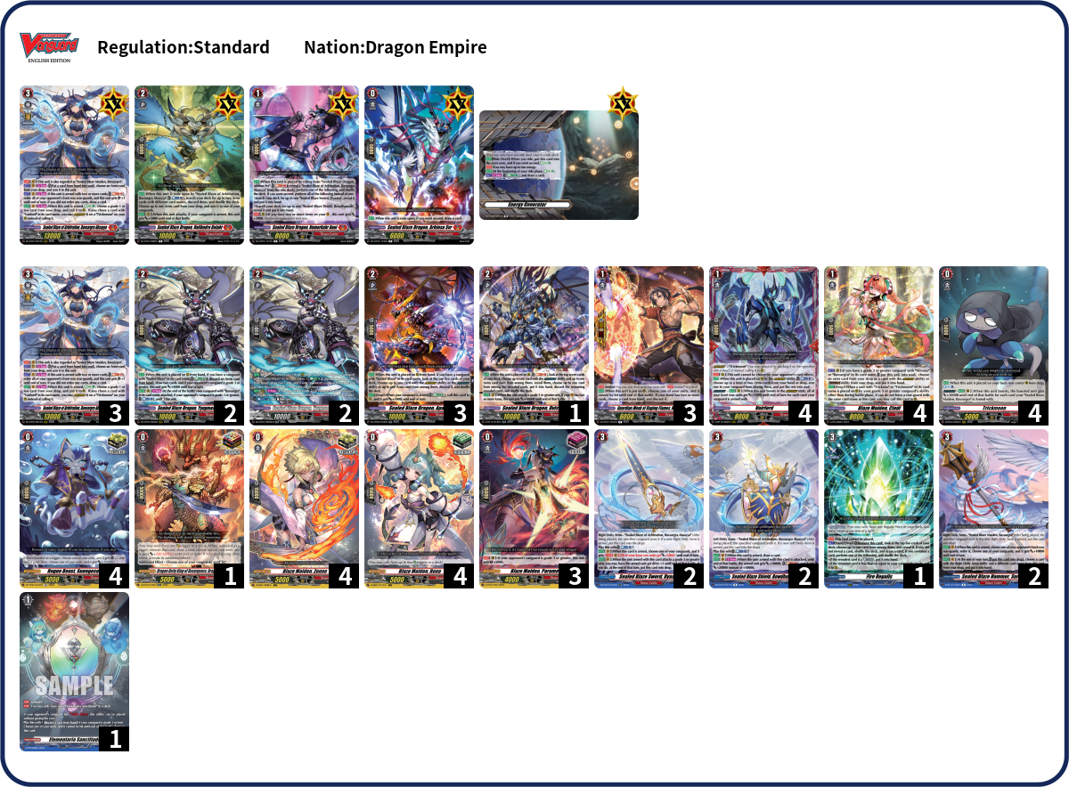 Banboo Deck List