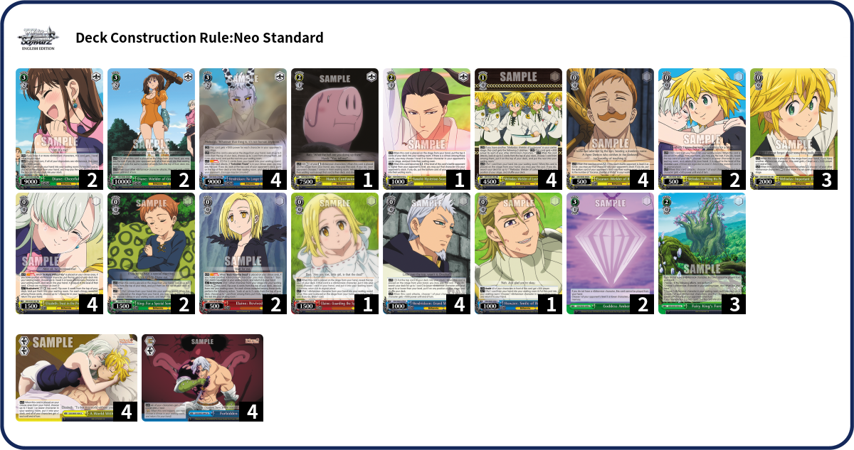 Jose LMR Deck List
