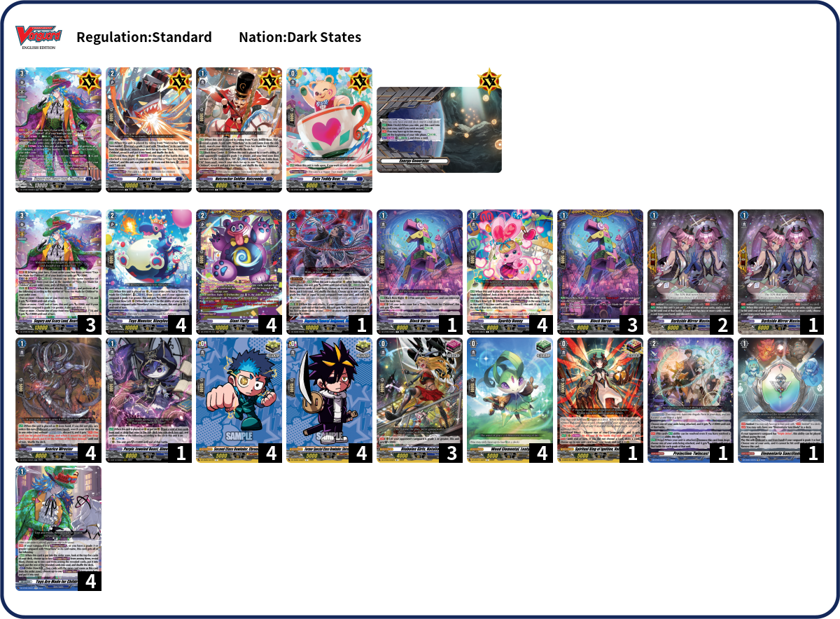 Luis G Deck List