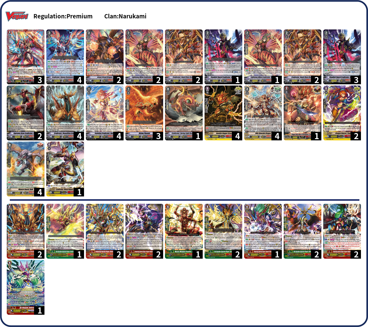 Deck Code [407G] deck | Deck Log