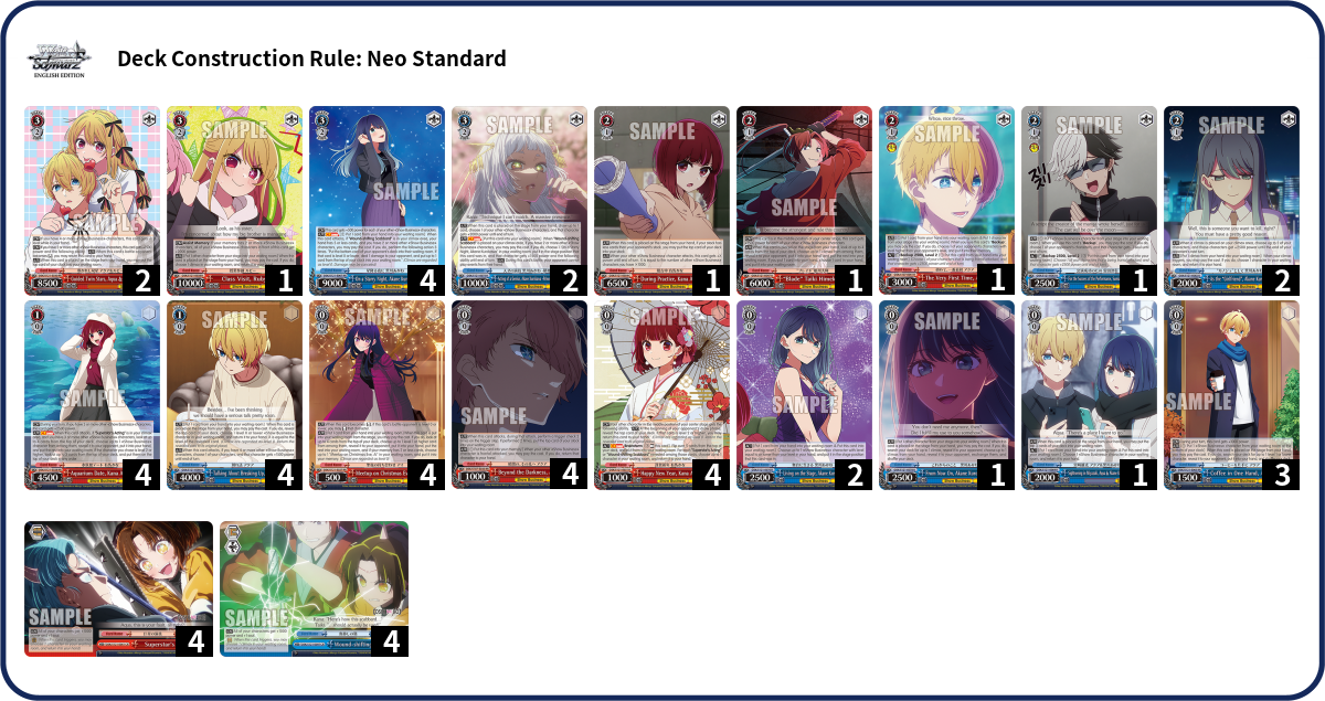 Deck Code [42WX3] deck | Deck Log