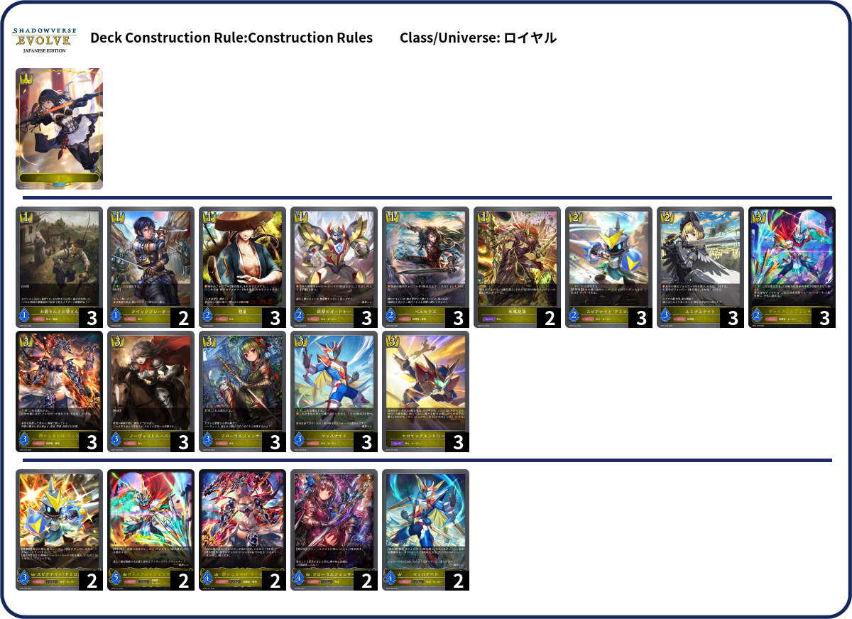 Deck Code [4CP04] deck | Deck Log