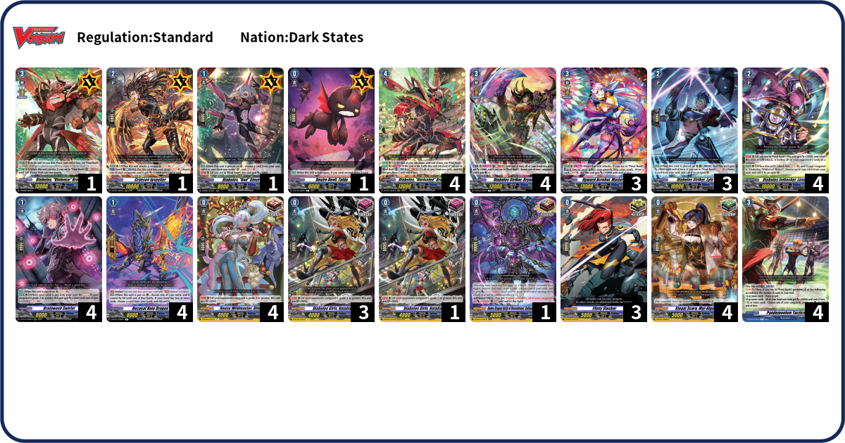 Jeremy Raso Deck List