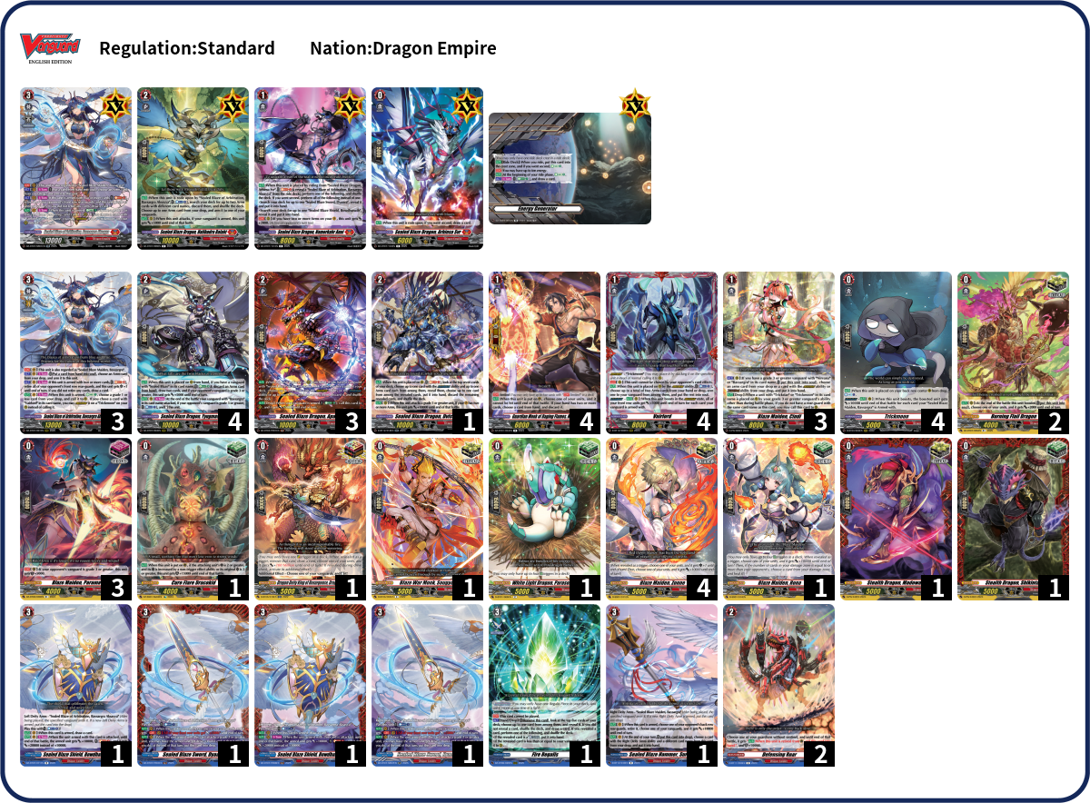 Luxiel Deck List