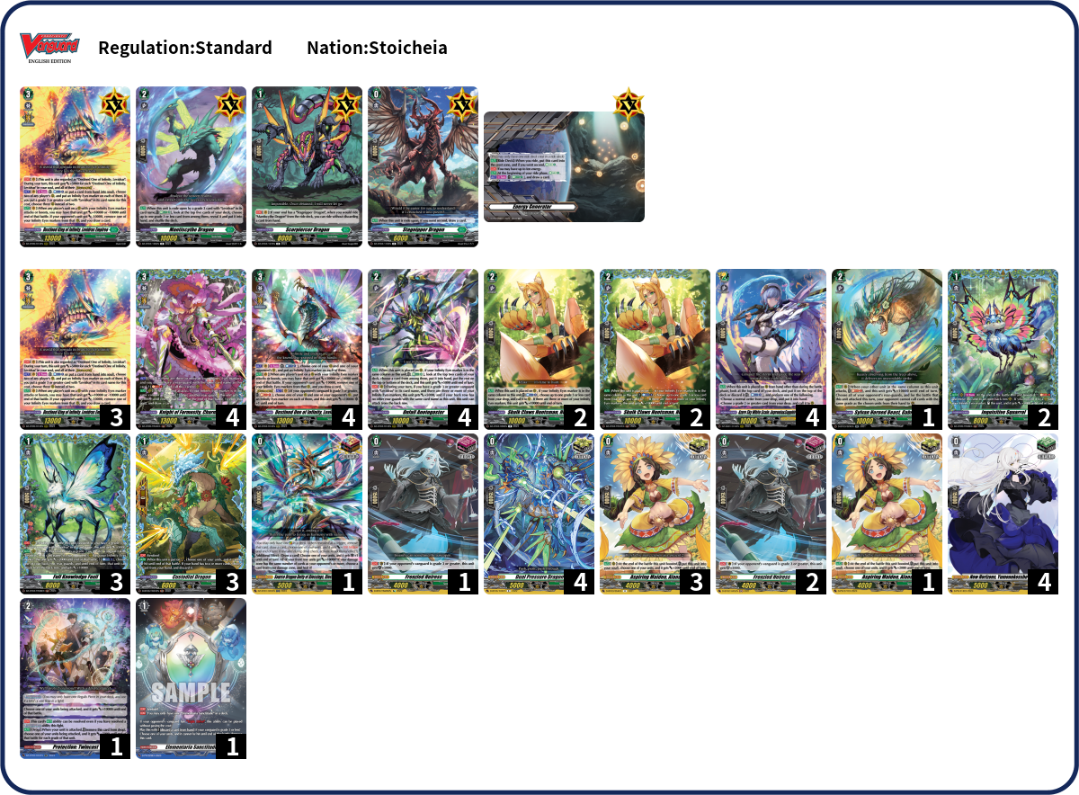 PhantomX Deck List