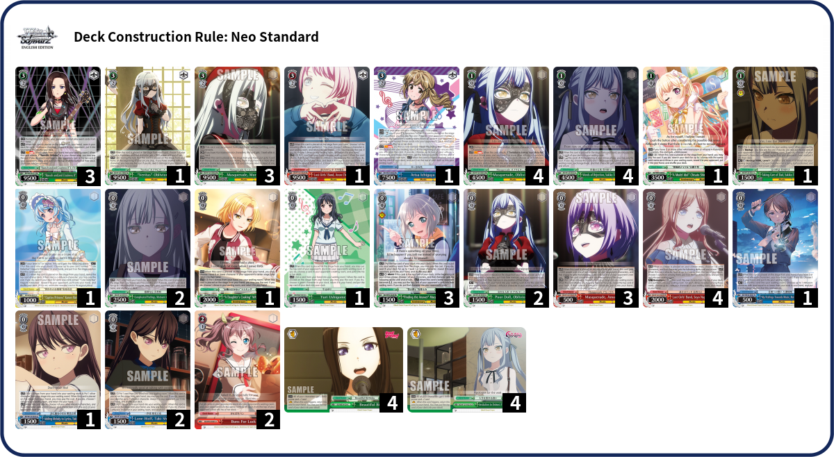 Deck Code [4P7NF] deck | Deck Log