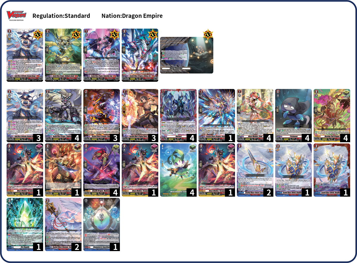 ieaiea Deck List