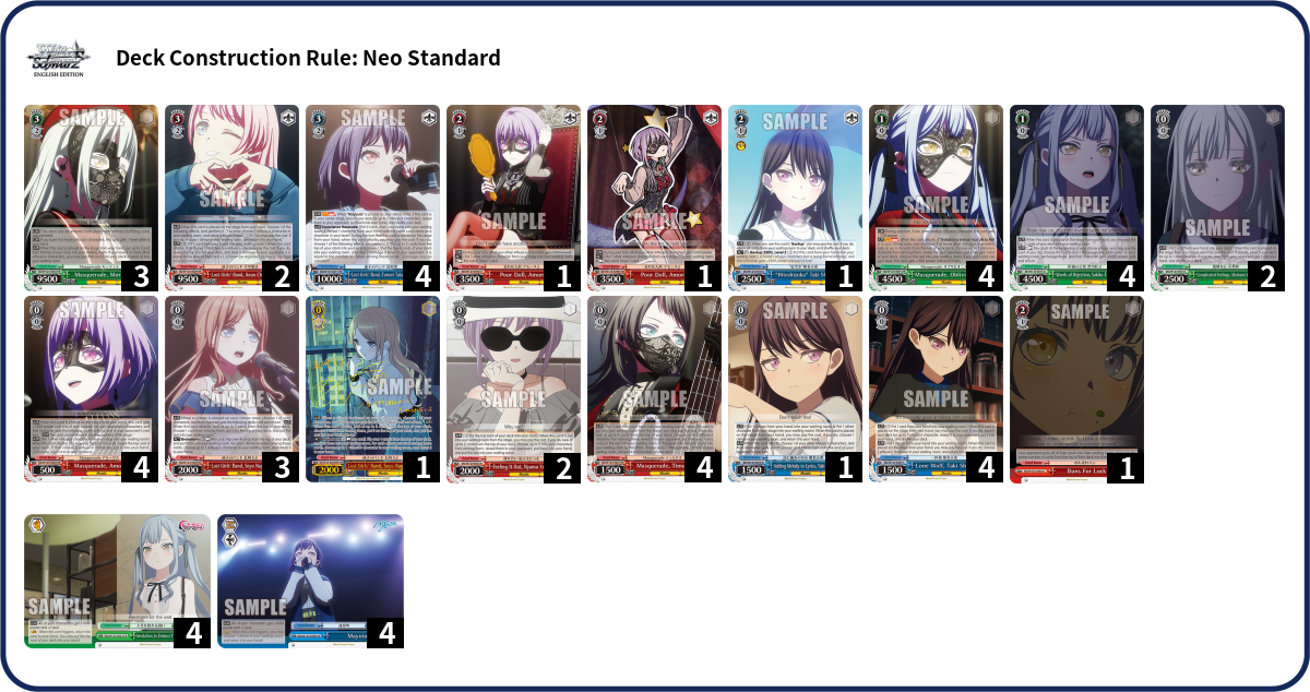 Deck Code [4SYLF] deck | Deck Log