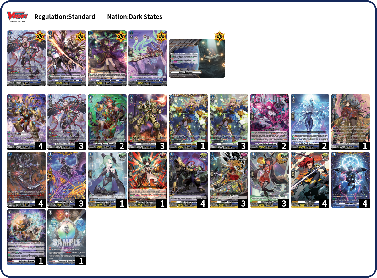 Leroalma Deck List