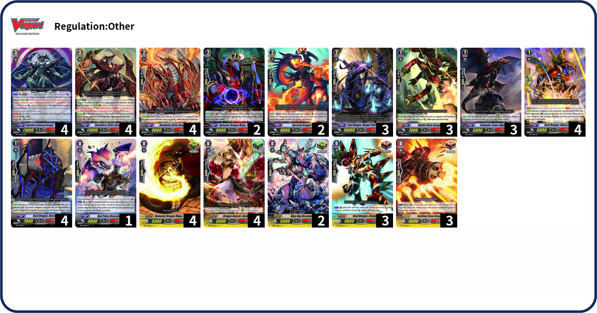 Deck Code [4VXFM] deck | Deck Log