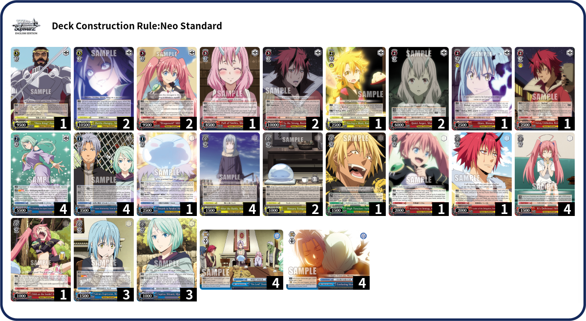 Markus Deck List