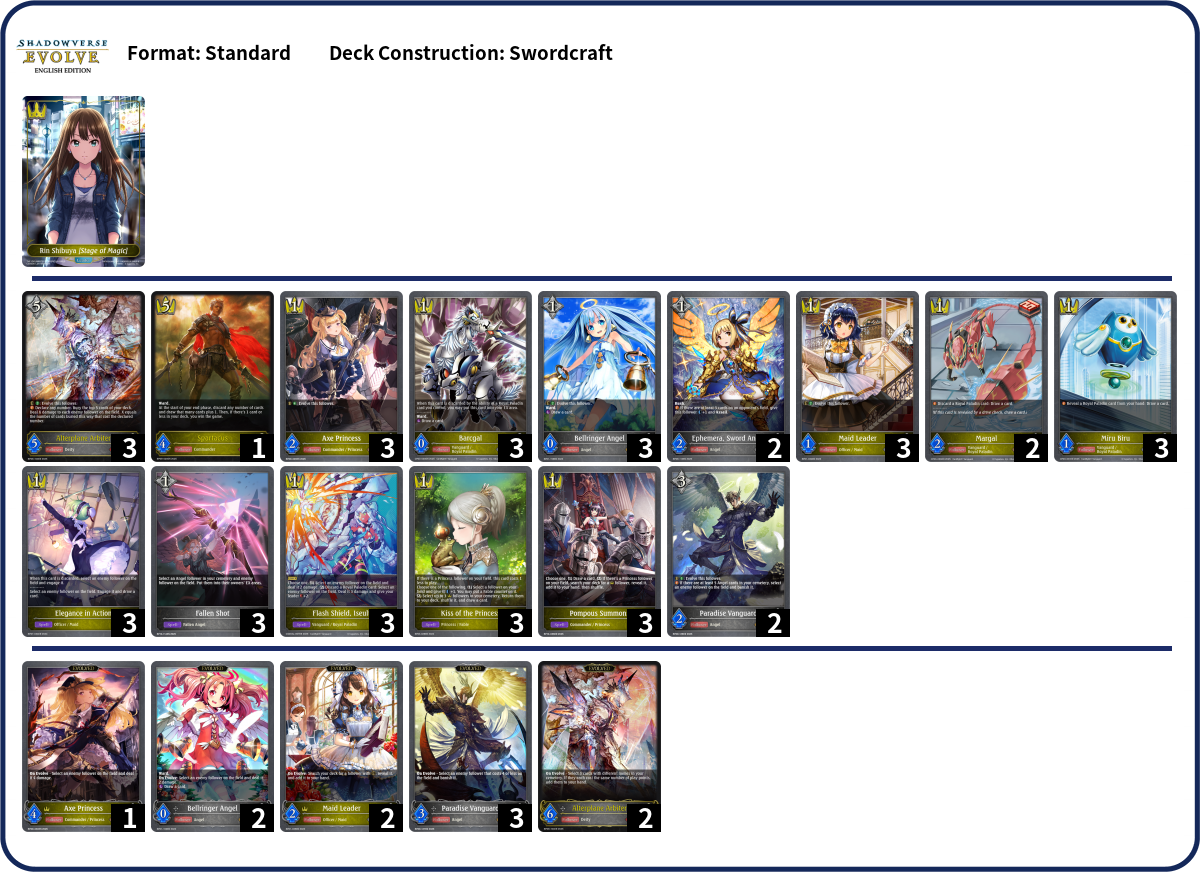 Deck Code [55490] deck | Deck Log