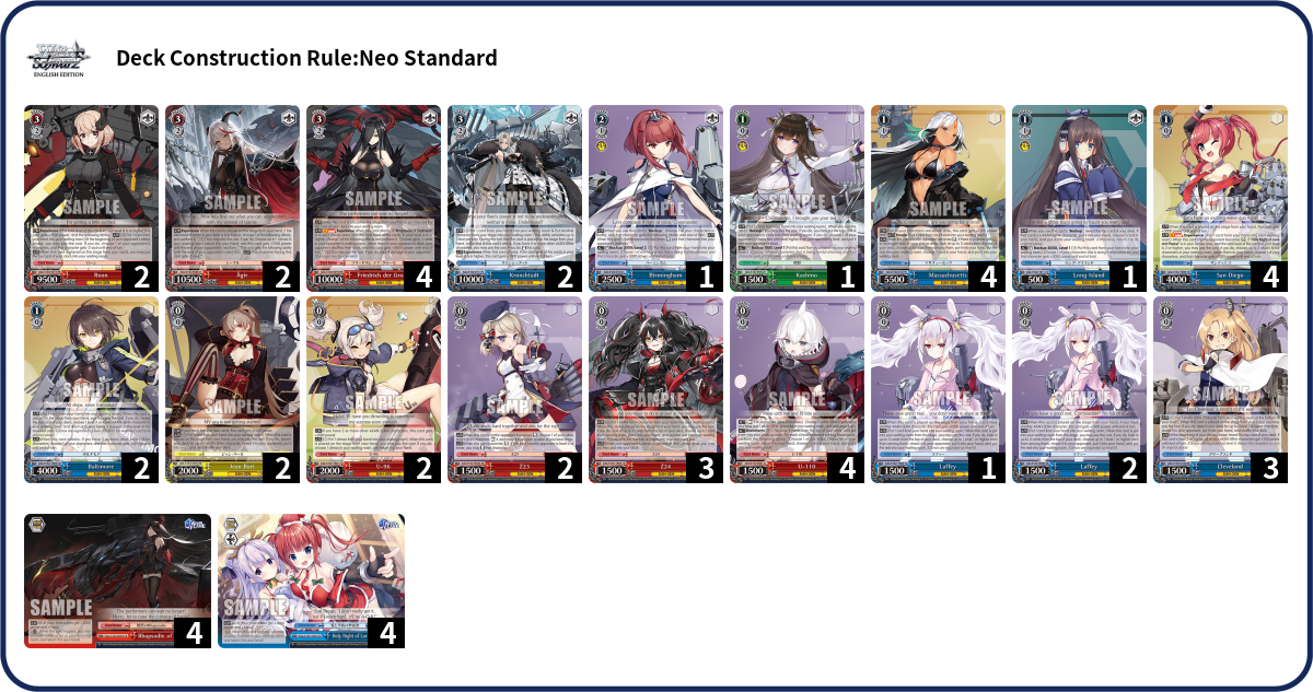 Deck Code [5VGD2] deck | Deck Log