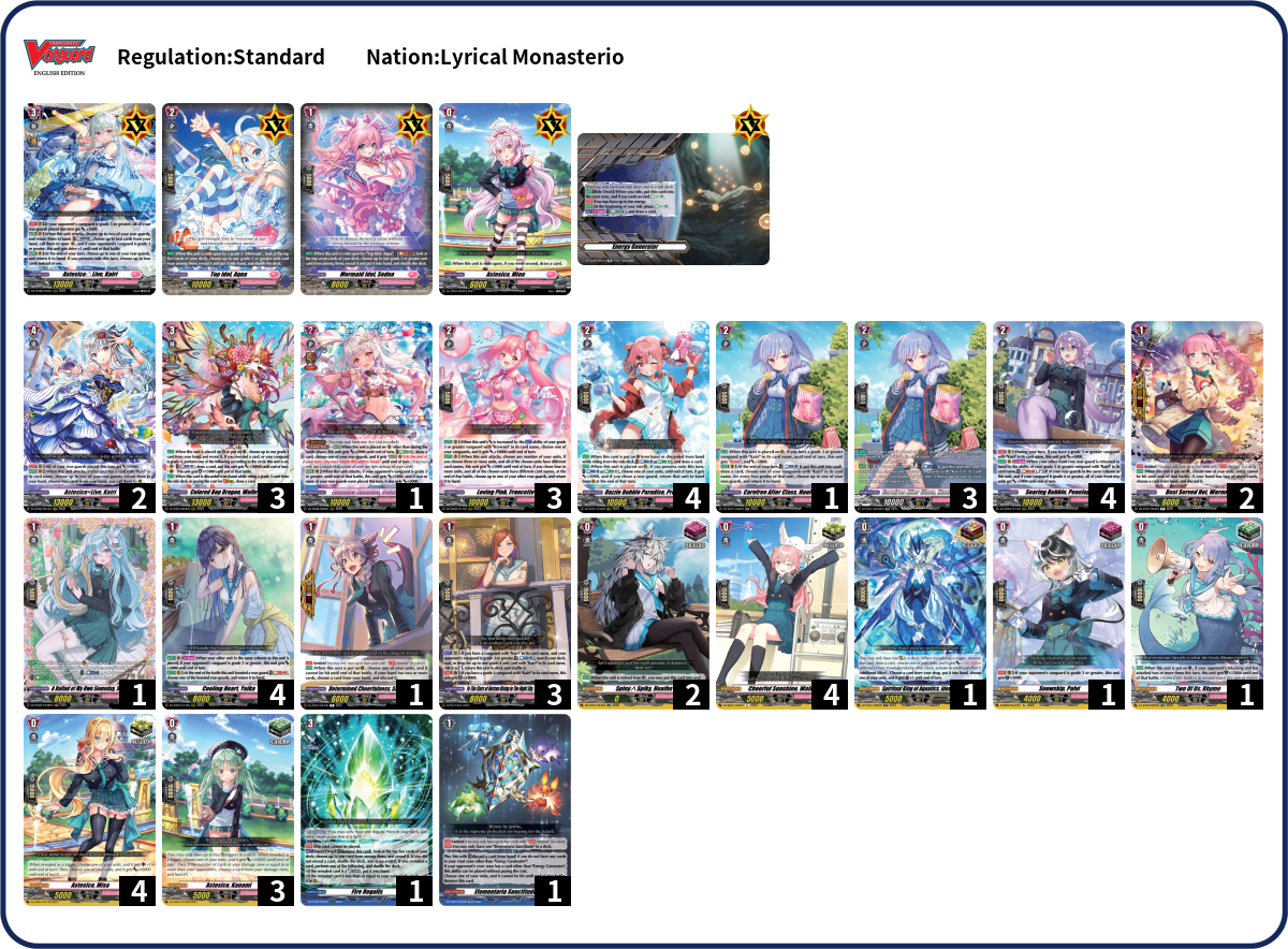 DoobieD00 Deck List