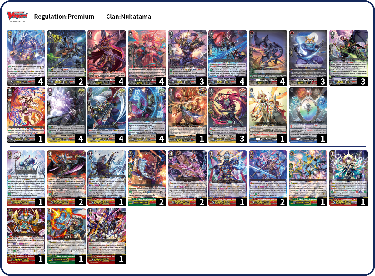 Deck List