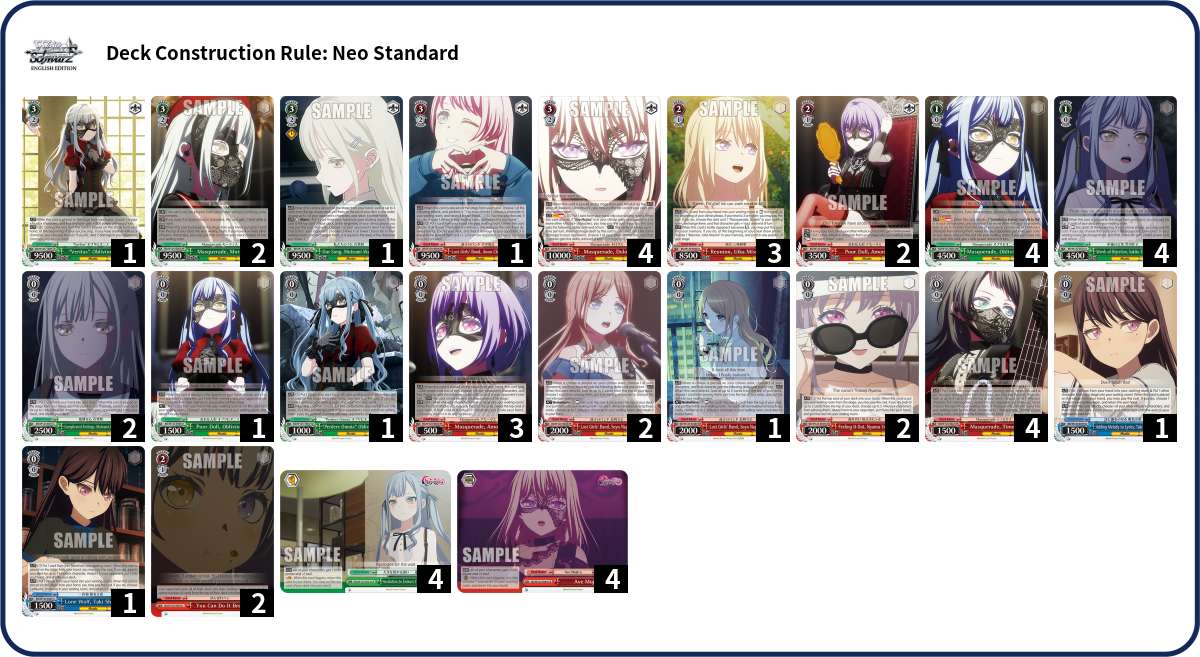 Deck Code [62AQV] deck | Deck Log