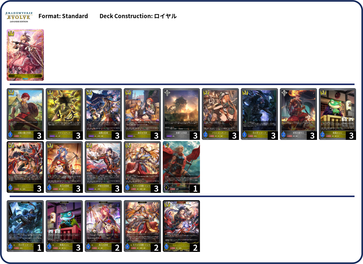 Deck Code [63U7U] deck | Deck Log