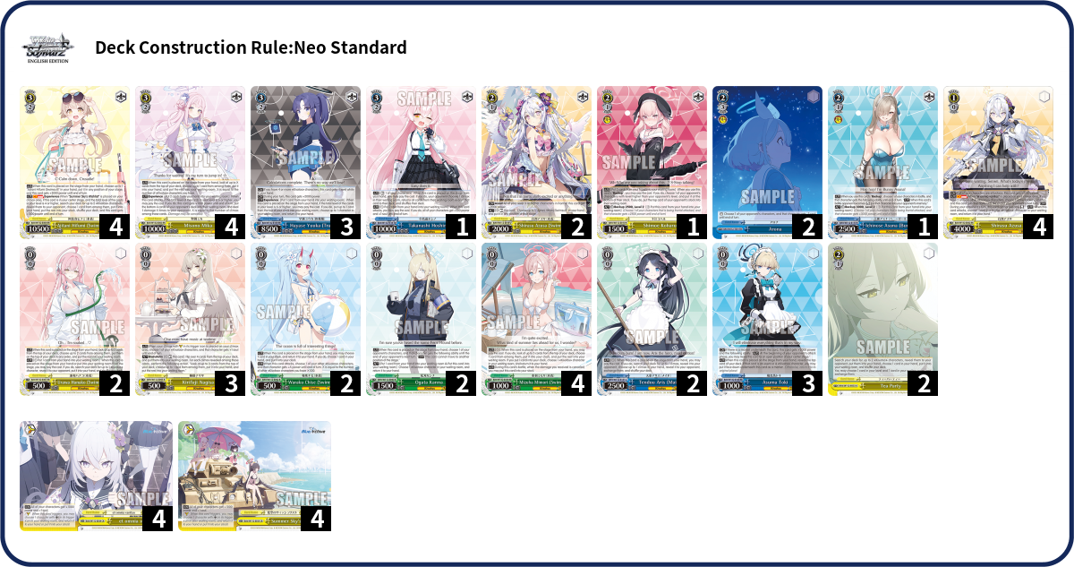 Deck Code [6HAGW] deck | Deck Log