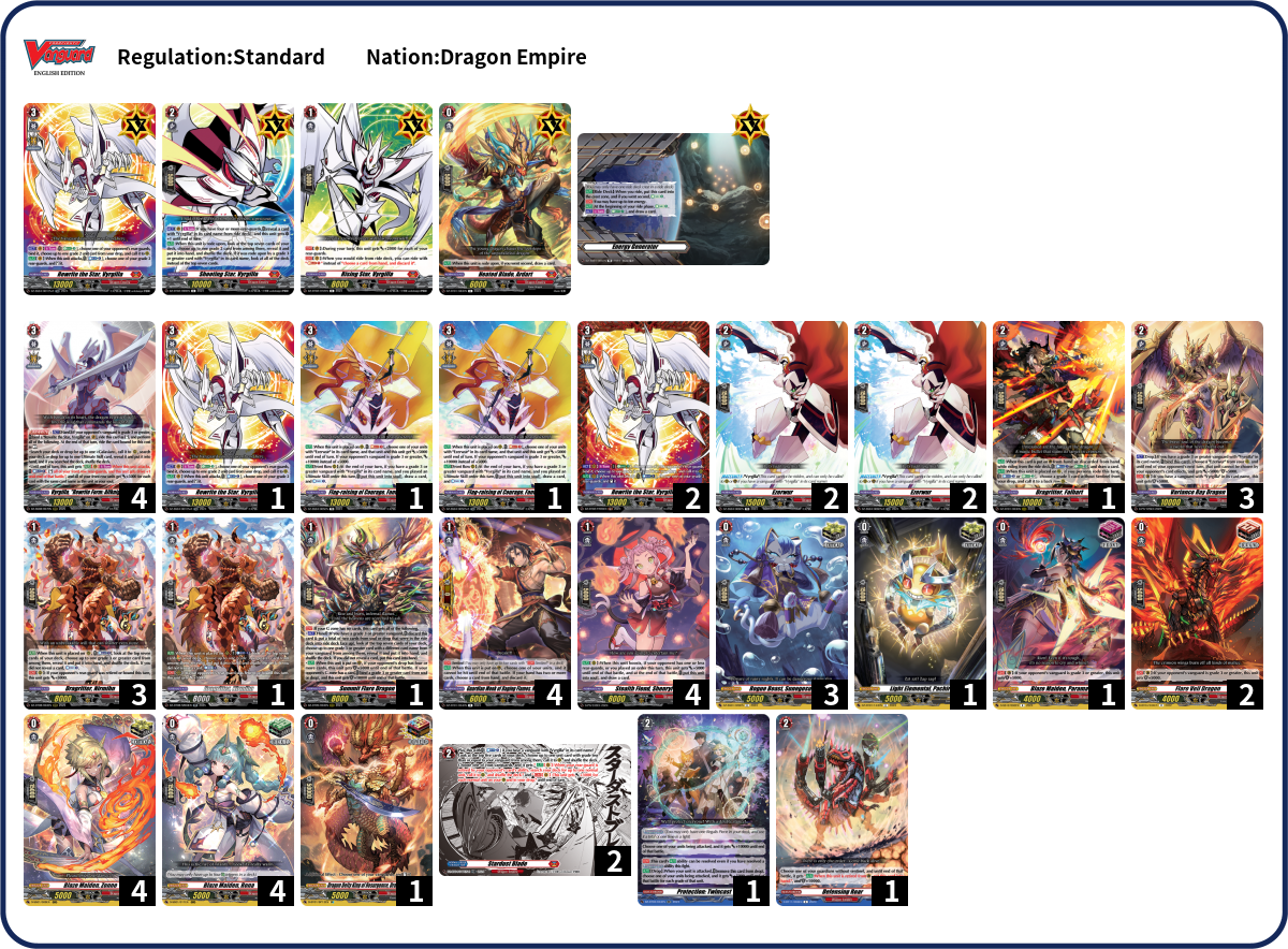 Nick Flyn Deck List