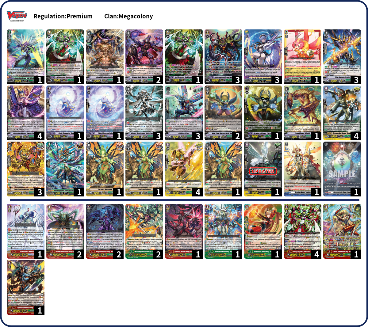 duckbillboi99 Deck List