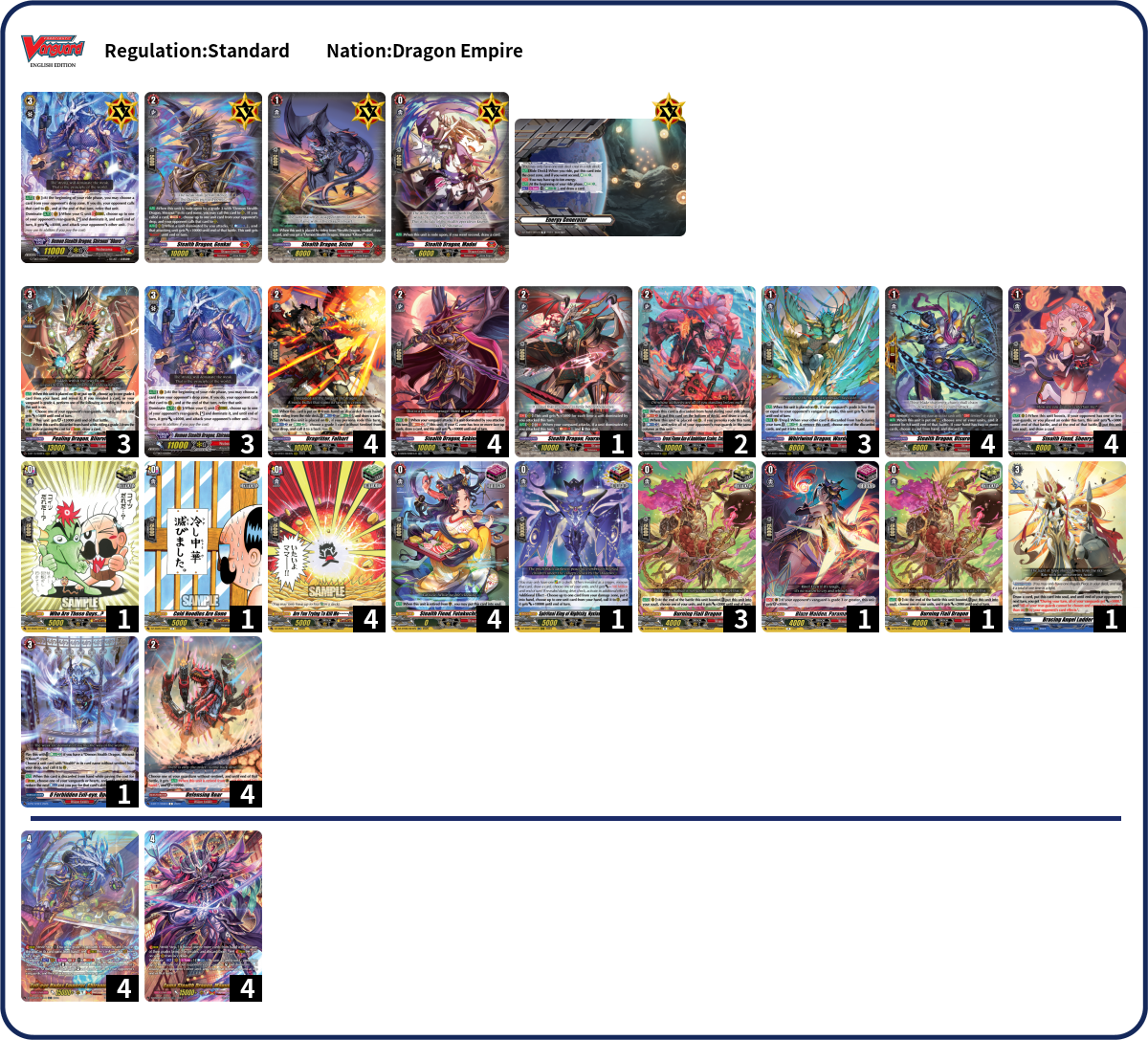 Nicholas Hoo Deck List