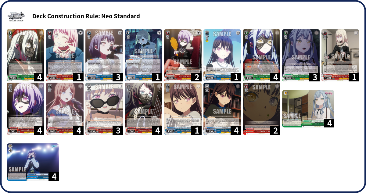 Deck Code [6X24H] deck | Deck Log