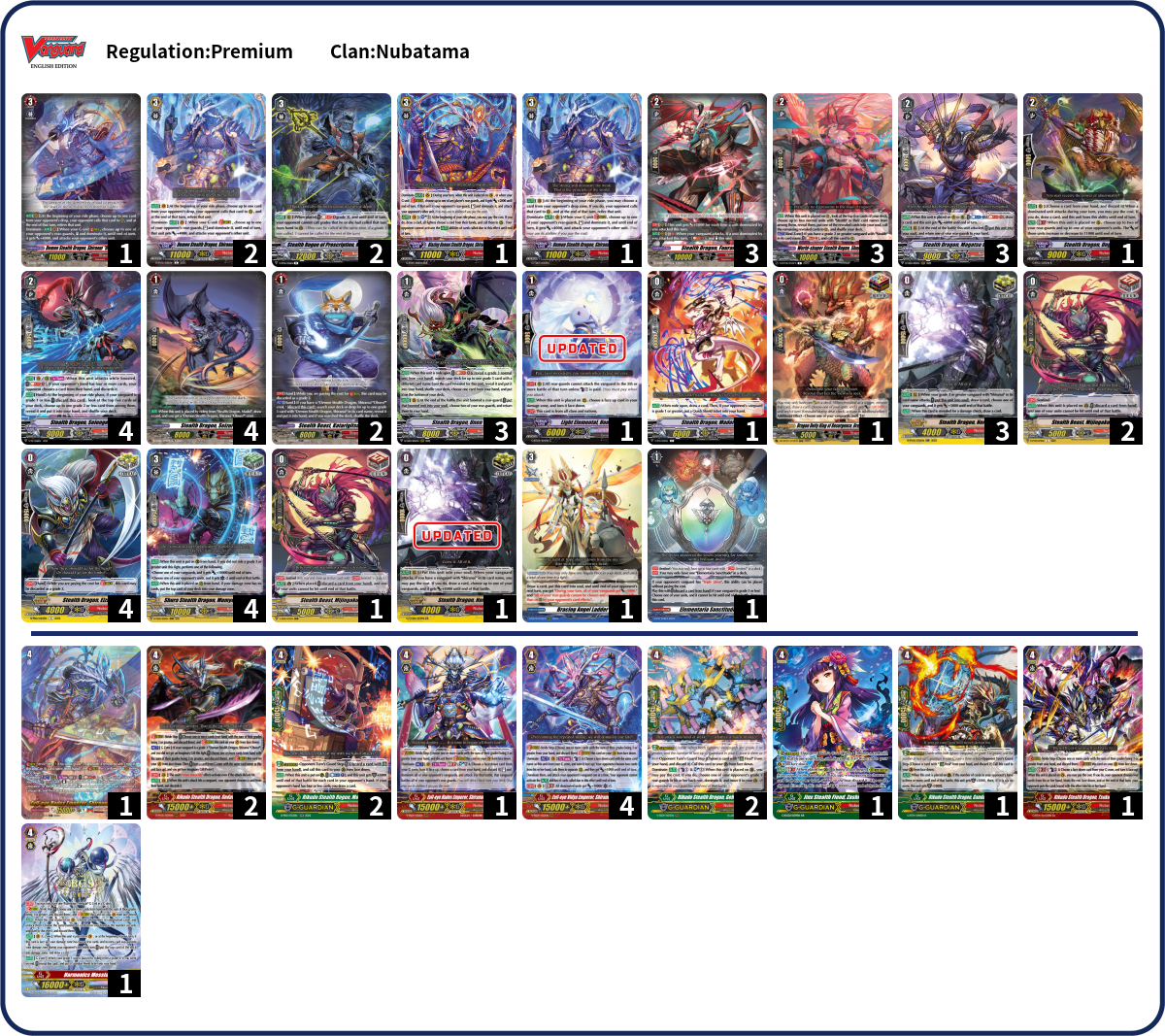 Maelstrom Deck List