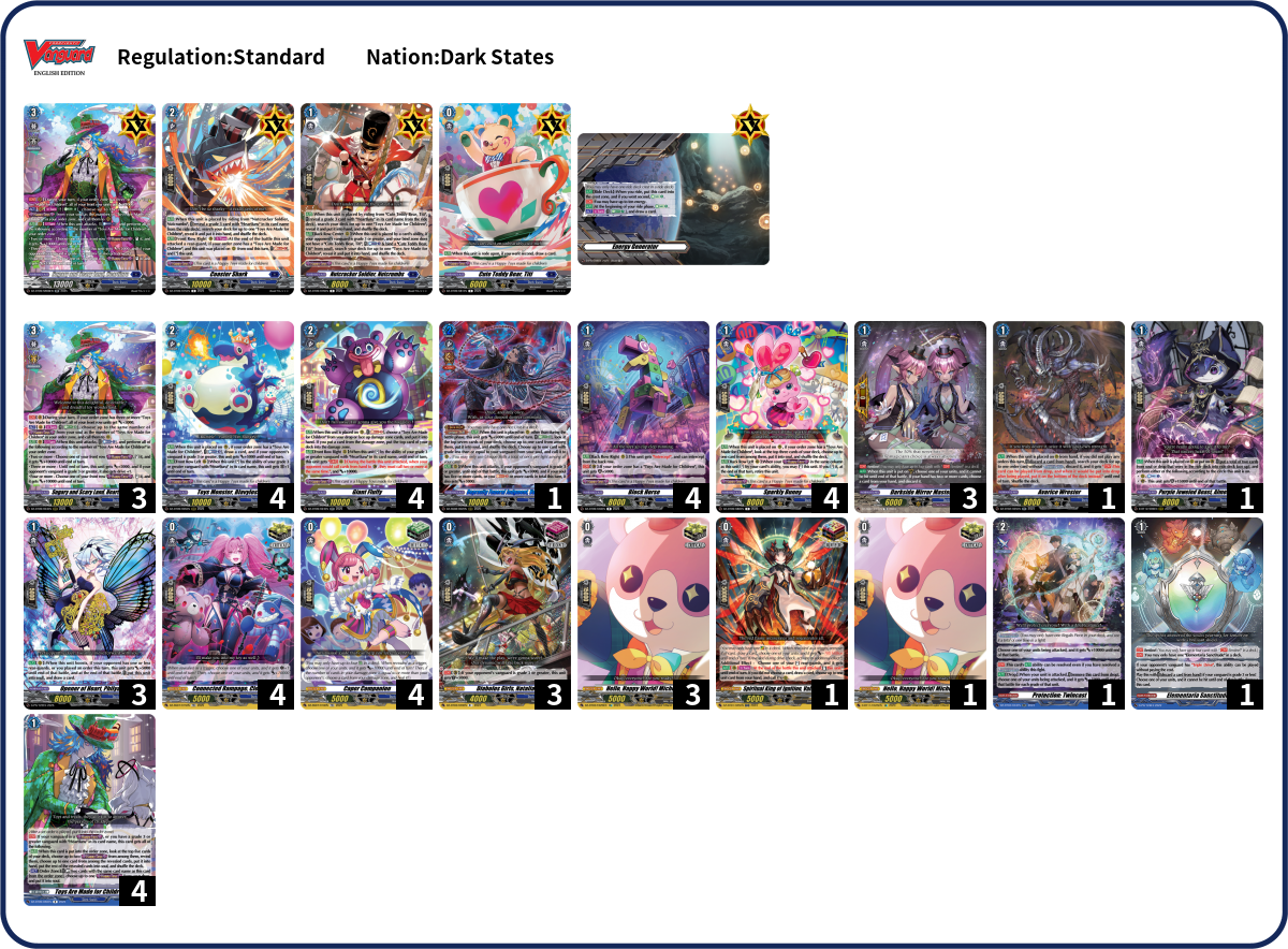 Jarmymon Deck List