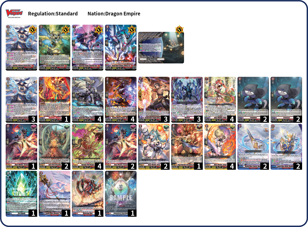 Qiwei Deck List