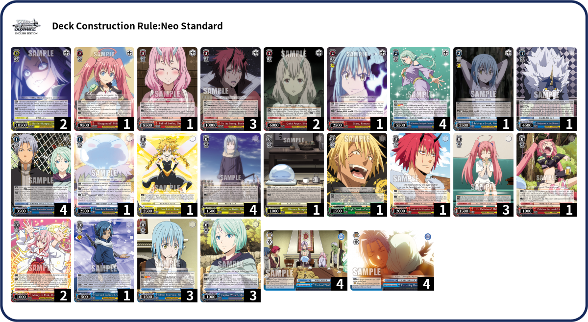 Deck List