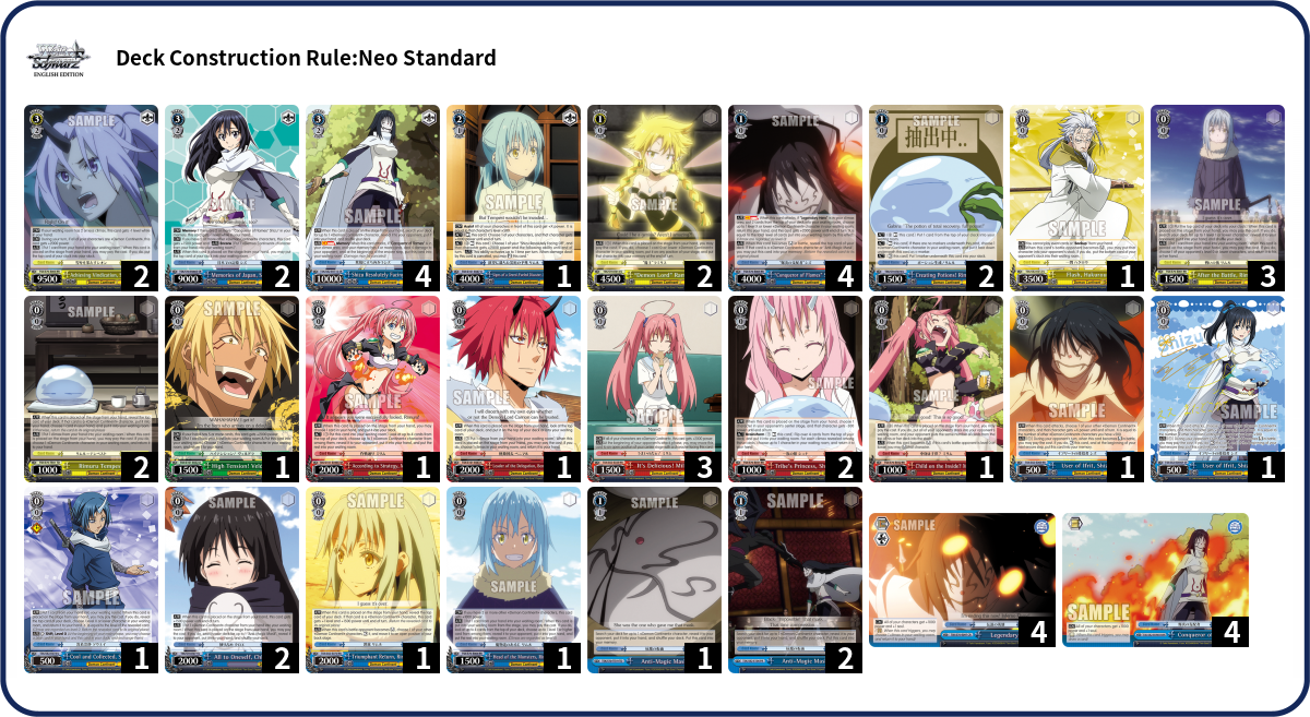 Deck List