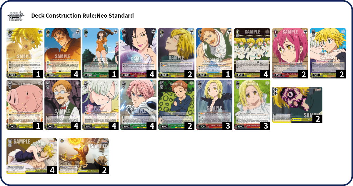 Deck Code [8DS8] deck Deck Log