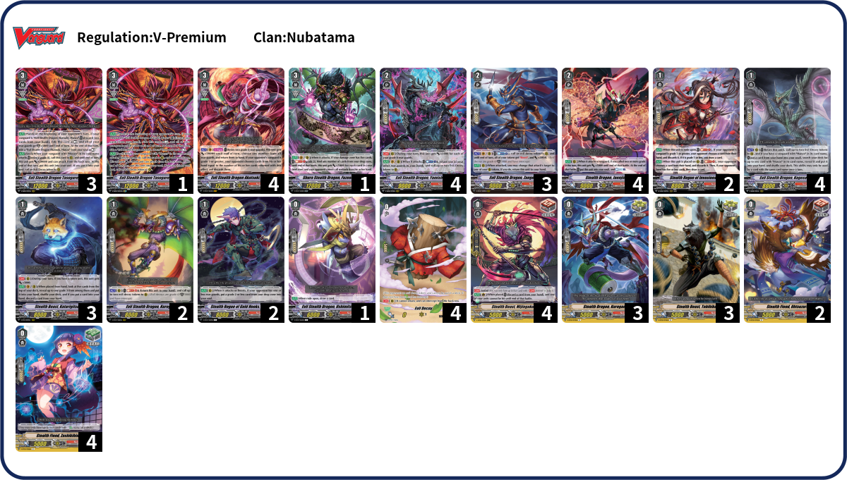 Giovani Vinolo Deck List