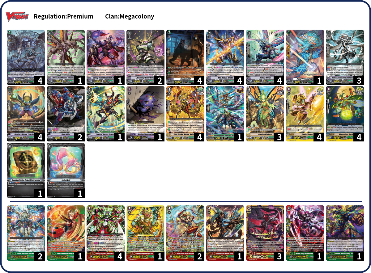 Maxime Solemn Deck List